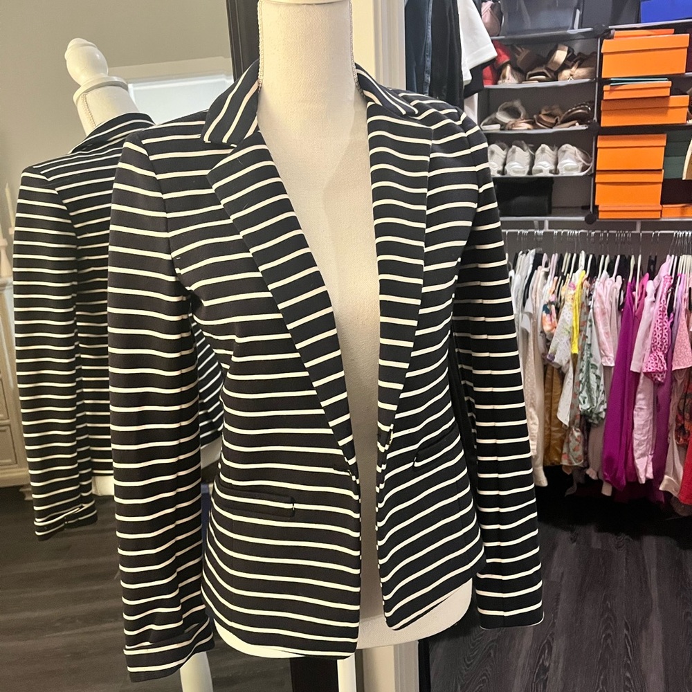 Michael Kors Blue Pin Stripe blazer